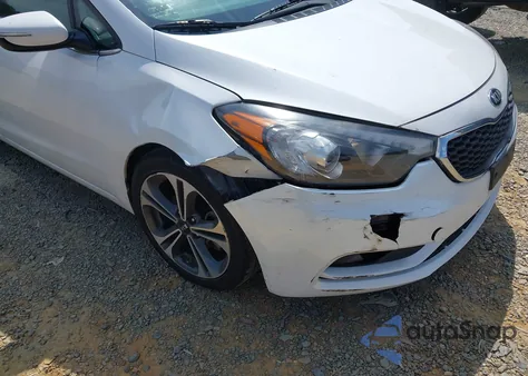 2016 Kia Forte Ex из США, поврежденный, VIN KNAFX4A84G5481396